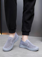 Zapatos Casuales Para Hombre Verano Malla Transpirable Cómodos Y Suaves Suela Duradera Zapatillas De Caminar Tamaño True Fit - details 2