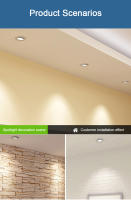 Lámpara De Techo LED Nórdica Para Iluminación Interior De Dormitorio Sala Comedor Cocina Pasillos Decoración De Hogar - details 8