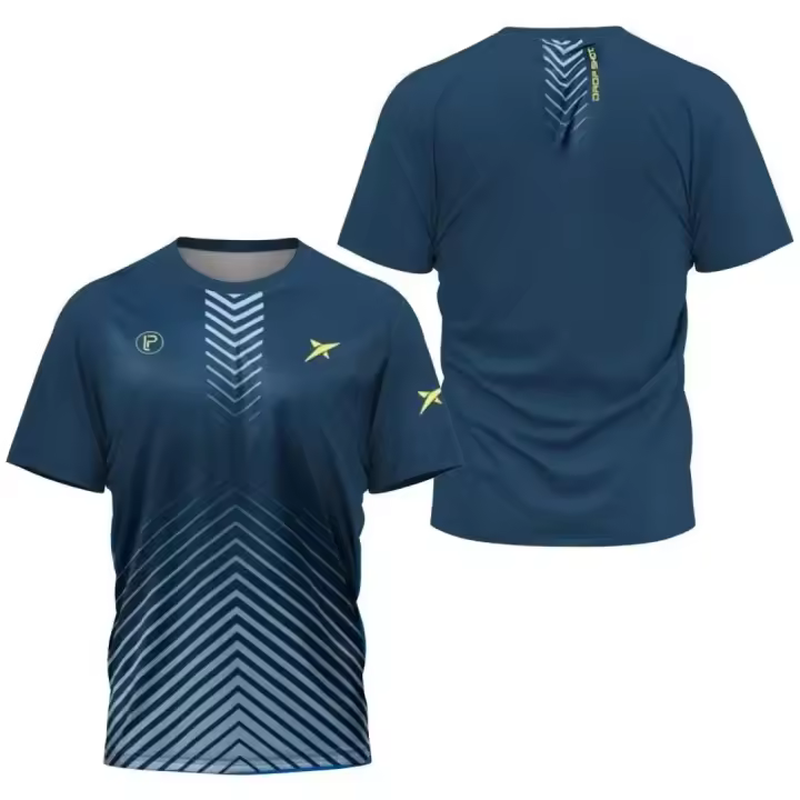 Camiseta Deportiva Transpirable Verano 2025 Para Hombres Y Mujeres Secado Rápido Moda Casual Cómoda Para Exterior - 1