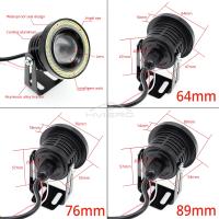 Faros LED Auto DRL COB 12V Luz Diurna Inalámbrica Para Coche Con Señal De Faros Y Luz De Fosa Luz Del Aire Angel Eyes Para Hyundai Accent - details 16