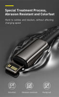 Cable De Datos Baseus PD 20W Para iPhone 14 13 12 pro Max Tipo C Carga Rápida Para Macbook iPad Mini Air 1m/2m Tejido Sin Químicos De Alta Preocupación Origen: China Continental - details 2