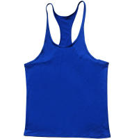 Chaleco De Entrenamiento Casual Para Hombres De Color Sólido Talla Grande Estilo Europeo Y Americano Para Verano - details 4