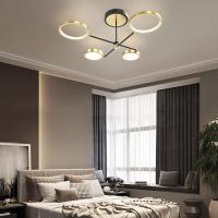 Lámpara de Techo Led R9049-4, Con Mando a Distancia, 3 Tipos de Luz, Intensidad Regulable, 72W, Negro/Oro - details 1