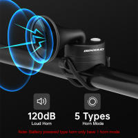Bocina Eléctrica Para Bicicleta BENGGUO 120db Impermeable Recargable Accesorio De Bicicleta De Montaña Material ABS - details 4