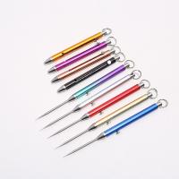 Herramienta Portátil De Acero De Titanio Ajustable Con Llavero Punzón De Agujero Para Shisha Y Toallitas De Papel Con Palillo De Dientes Y Fruta - details 7