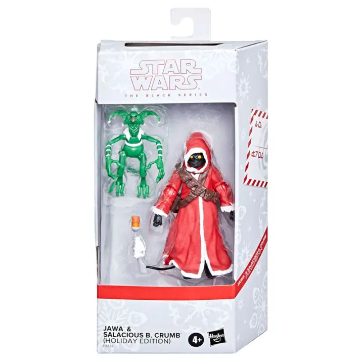 Figuras Jawa & Salacious B. Crumb Holiday Edition Star Wars 15-10cmFigura  Coleccionable - Idea de Regalo- Mercancia Oficial - Juguetes para Niños y Adultos - Movies Fans - Muñeco para Coleccionistas y Exposición - 1
