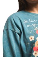 SUDADERA AMOR PROPIO de Anabel Lee. "Ni tú eres para tanto ni yo para tan poco" .Sudadera ligeramente oversize, de manga larga y cuello redondo.Acabado con efecto FADE OUT - details 6