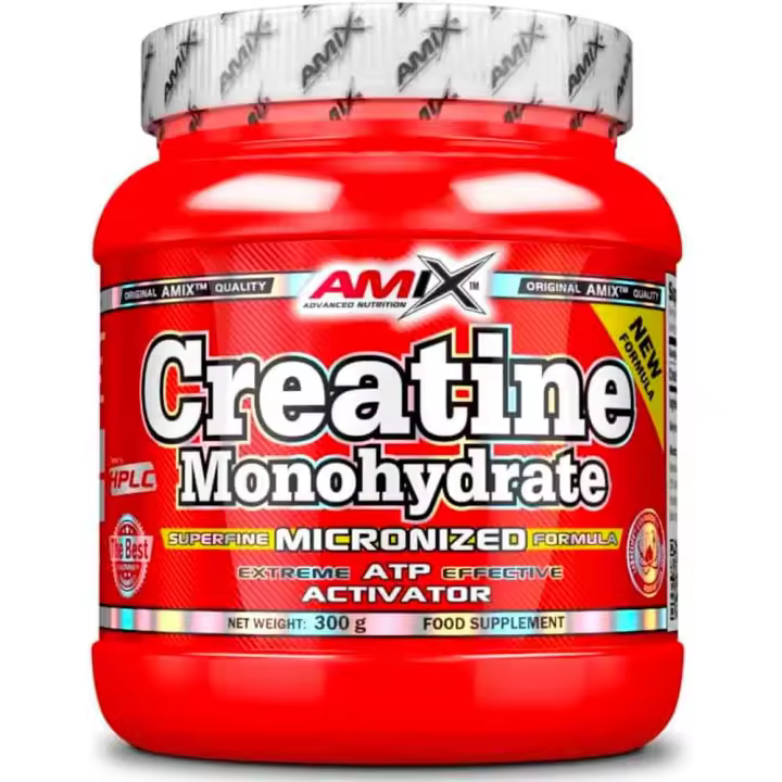 Amix Nutrition Creatina Monohidrato 300gr para Aumentar Fuerza y Resistencia Muscular - 1