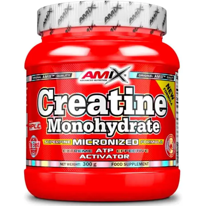 Amix Nutrition Creatina Monohidrato 300gr para Aumentar Fuerza y Resistencia Muscular - 1