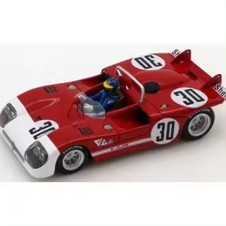 TSM Modelo 1/43 ALFA ROMEO TYPE 33/3 #30 R. PETERSON GANADOR 6H WATKINS GLEN 1971 - TSM124307 - 1