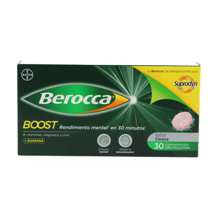 Berocca Boost 30 Comp Efervescentes - 1