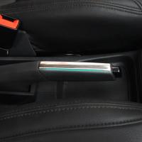 Cubierta Decorativa De Freno Manual En Acero Inoxidable Modificada Para Volkswagen VW POLO 2011-2017 Adorno Estilizado Para Coche - details 4