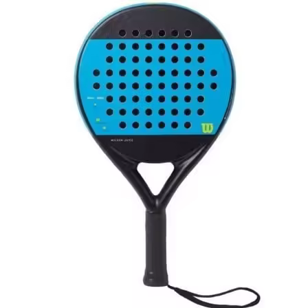 Pala de Padel Wilson Juice 2/ Azul y Negra - 1