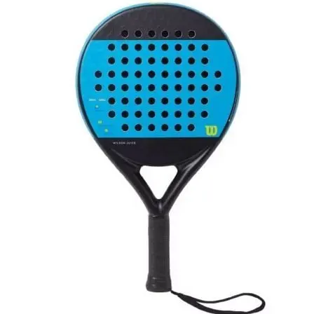 Pala de Padel Wilson Juice 2/ Azul y Negra - 1