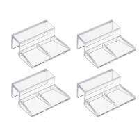 Soporte De Cubierta Para Acuario De Acrílico Y Vidrio 4pcs Accesorios Para Acuarios Soporte De Cubierta Para Tanque De Peces - details 3