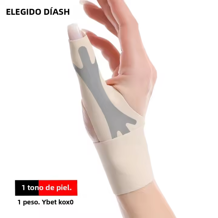 1PCS Protección De Juego De Dedos Delgado Y Ligero Guante De Apoyo Para Muñeca Antisalto Tendón Sheath Orthodontic Material De Tejido De Espalda - 1