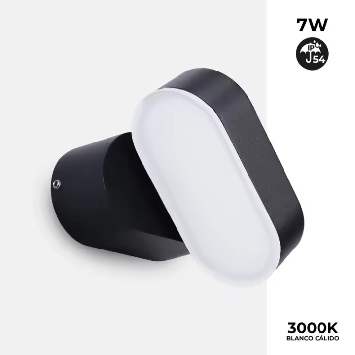 Barcelona LED Aplique de pared LED para exterior endura 7W orientable IP54 - 1