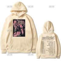 Sudadera De Manga Larga Para Hombre Y Mujer Con Diseño Gráfico De Mitski Y Hell Buries Me in Makeout Creek Estilo Hipster Sudadera De Polyester Para Todas Las Estaciones - details 6