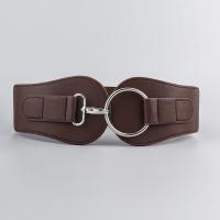 Cinturón De Mujer Estilo Otoño Con Vestido Adornado Y Cintura Ancha Material PU Y Poliéster Moda Geométrica - details 8