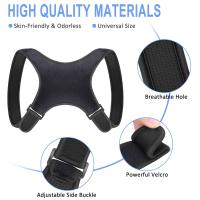 BIT Corrector de postura, enderezador de espalda ajustable para mujeres y hombres, corrector de postura cómodo para soporte de espalda, cuello y hombros (M) - details 2