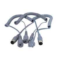 Accesorios De Máquina Fuerte Para Uñas Cable De Potencia De Taladro Manicura Eléctrica Mango Gris Cuerda De Mano - details 2