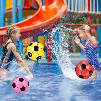 TOYMYTOY - 6 mini pelotas inflables de fútbol y sóftbol para niños y niñas, ideal como recuerdo de fiesta - details 1