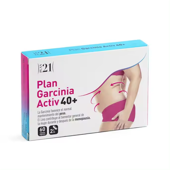 PLAN GARCINIA ACTIV 40+  60 cáp. Vegetales Plameca - 1