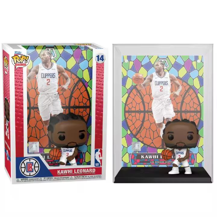 Funko pop! Trading Cards NBA - Kawhi L (Mosaico), 61489, Nº14 - 1