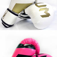 Guantes De Boxeo Profesionales PU Cuero 6/8/10/12oz Para MMA Sanda Entrenamiento Y Boxeo De Muay Thai Unisex - details 5