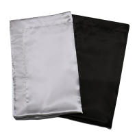 Funda De Almohada De Seda Mulberry 2Pcs Color Sólido Suave Cubierta De Cojín De Lujo Satén Para Decoración Hogar Y Hotel Funda De Almohada Adulto Saludable - details 12