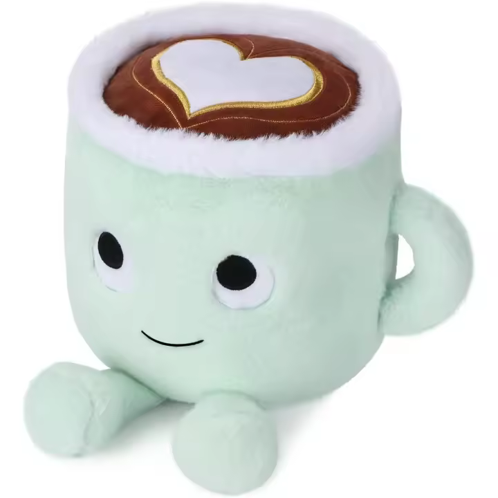 Peluche de dinosaurio, suave y esponjoso, para cualquier edad y ocasión (Latte) - 1