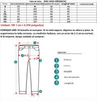 Nuevos Jeans Térmicos Para Hombre Negro Y Azul Con Forro De Poliéster Estilo Callejero Ajustados Y Gruesos Trousers Harem plus Size - details 0