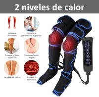Masajeador De Piernas Con Presión De Aire Para Relajación Muscular Y Drains Líquidos 360° Promueve La Circulación Sanguínea - details 0