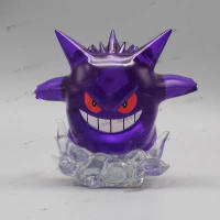 Figura De Acción Pokemon 8cm Snorlax Gengar Transparente Modelo Anime Decoración Coleccionable Juguetes Regalo PVC Para Adultos - details 0