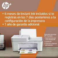 HP DeskJet 4120e - Impresora Multifunción, Wi-Fi Direct,  HP Smart App,  USB 2.0 de Alta velocidad y Apple AirPrint, Imprime,  Escanea y Copia en Blanco & Negro y en Color, 6 Meses de Impresión Instant Ink con HP+ - 26Q90B - details 3