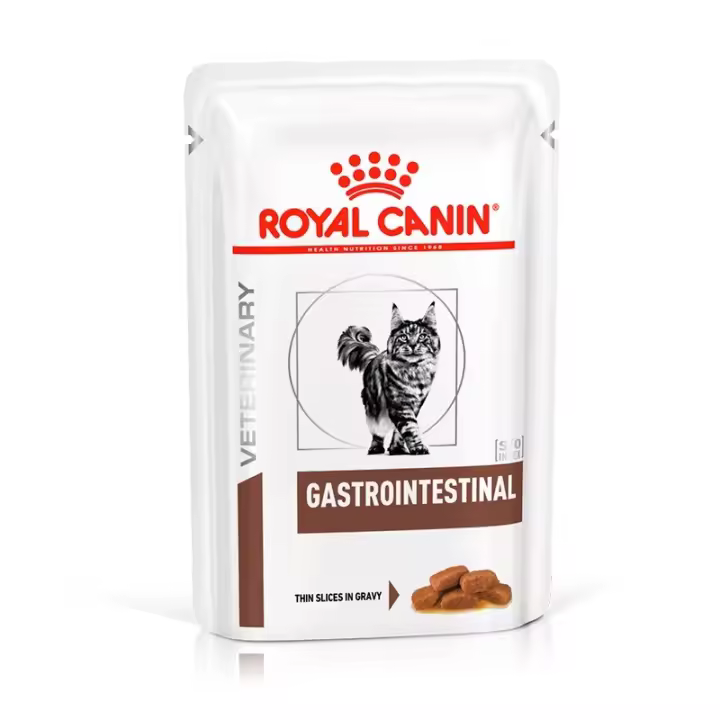 Royal Canin Gato Gastrointestinal Salsa Sobres  Comida Húmeda para Gatos - 1