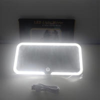 Espejo De Maquillaje Para Visera De Coche SEAMETAL Pantalla Táctil Con Luz Ajustable Y 3 Colores Universal Para Todos Los Modelos De Coche - details 1