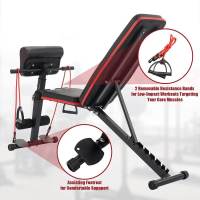 Banco De Abdominales, Ajustable, Multifuncional Para Músculos, Gimnasio En Casa - details 7