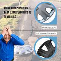 Banner - Tapacubos universales 15 pulgadas diseño Menorca ABS Resistente (4 uds)