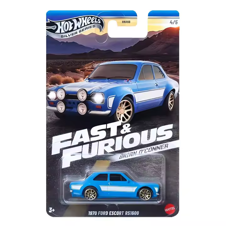 Hot Wheels Semi Premium Fast & Furious: Brian O'Conner Series 1970 Ford Escort RS1600 4/5 - 1