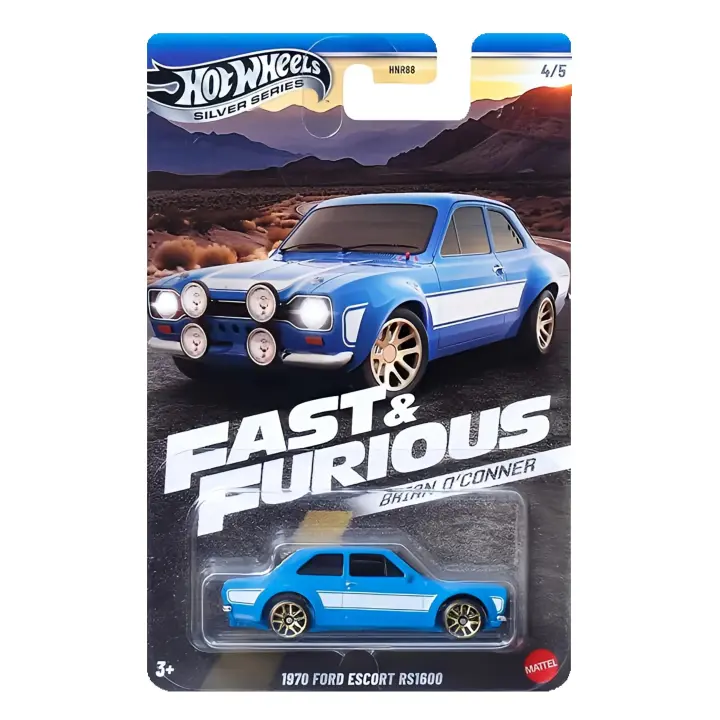 Hot Wheels Semi Premium Fast & Furious: Brian O'Conner Series 1970 Ford Escort RS1600 4/5 - 1