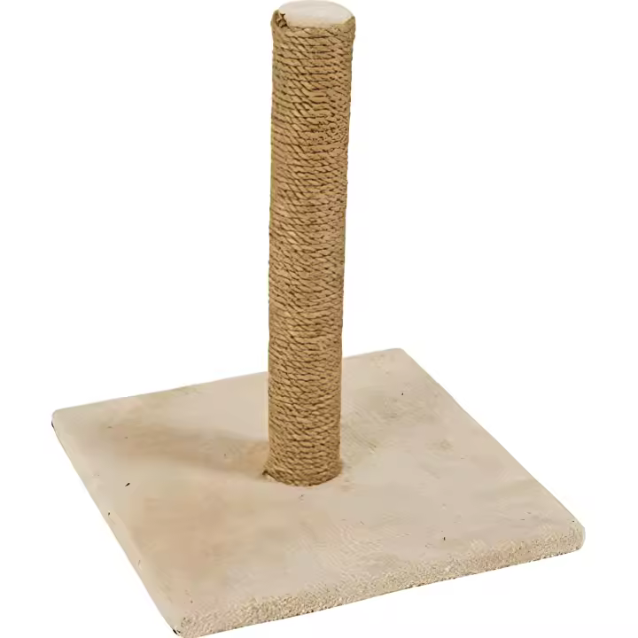 Zolux Griffoir - Rascador para Gatos de Cáñamo Beige 42cm - 1