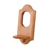 Espejo De Pared Con Marco De Madera Y Sconce Arte De Pared Rustico 33x15.5cm Accesorios Para Entrada Instalación Fácil Versátil Para Sala De Estar Decoración Para Dormitorio Baño Estilo Rústico Farmhouse - details 2