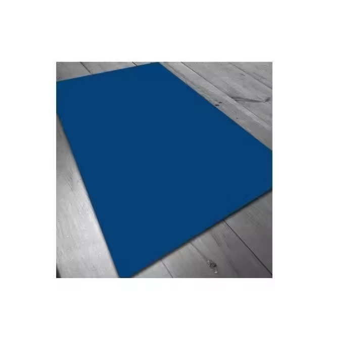 TAPETE DE NEOPRENO 150X90CM AZUL LISO - 1