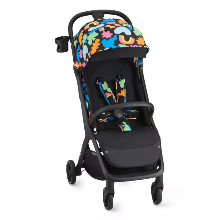 Silla de paseo ligera Apino de Kinderkraft con plegado automatico BEIGE / GRIS/ NEGRA - 1