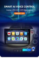 AWESAFE inalámbrico CarPlay Android Auto Radio para HONDA FIT JAZZ 2007 2008 2009 2010 2011 2012 2013 coche reproductor multimedia GPS 2 din autoradio volante controles RDS Bluetooth - details 1