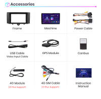 Junsun Radio Coche para Smart Fortwo 2011 2012 2013 2014 2015 AI Voice 2 din Pantalla Coche Android Auto Multimedia Navegación GPS Auto radio - details 22
