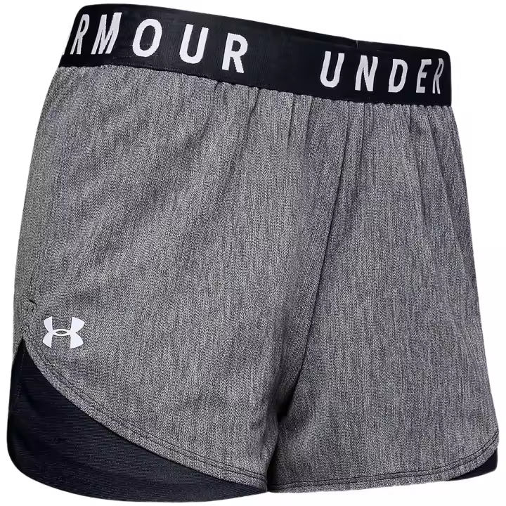 Pantalon Corto Under Armour Play Up 3.0 Twist para mujer en color gris - 1