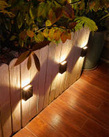 Lámpara Solar LED Exterior Sensor De Iluminación Decoración De Jardín Impermeable Luz De Pared Autocontenida Para Exterior - details 7