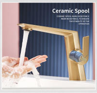 Grifo De Baño Cromado Torneiras Grifo De Lavabo Individual Con Agujero Mezclador De Agua Caliente Y Fría Esterlina 855938 - details 6